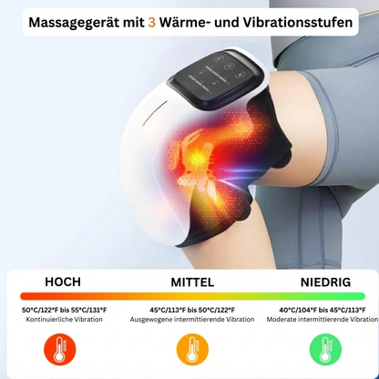 Beheizbares Knie-Massagegerät
