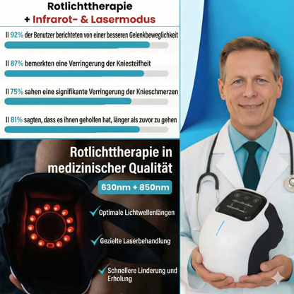 Beheizbares Knie-Massagegerät