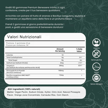 Gommose all’Ananas